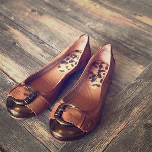NWOT brown flats